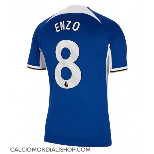 Maglie da calcio Chelsea Enzo Fernandez #8 Prima Maglia 2023-24 Manica Corta